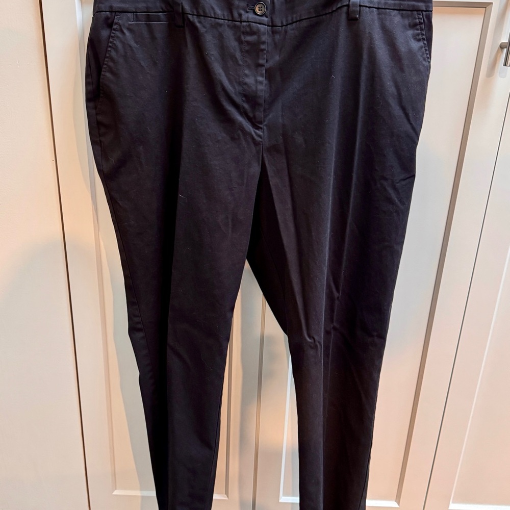 Talbots Perfect Chino Black Pants